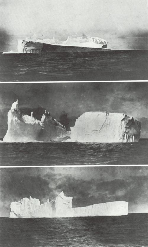 Foto di iceberg scattata dal Capitano Woodget a Capo Horn