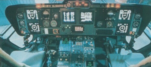 Cockpit del EH 101